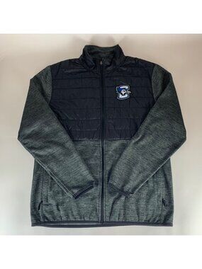 Creighton Bluejays Black Captivating Top of the World Quilted Jacket Mens Large